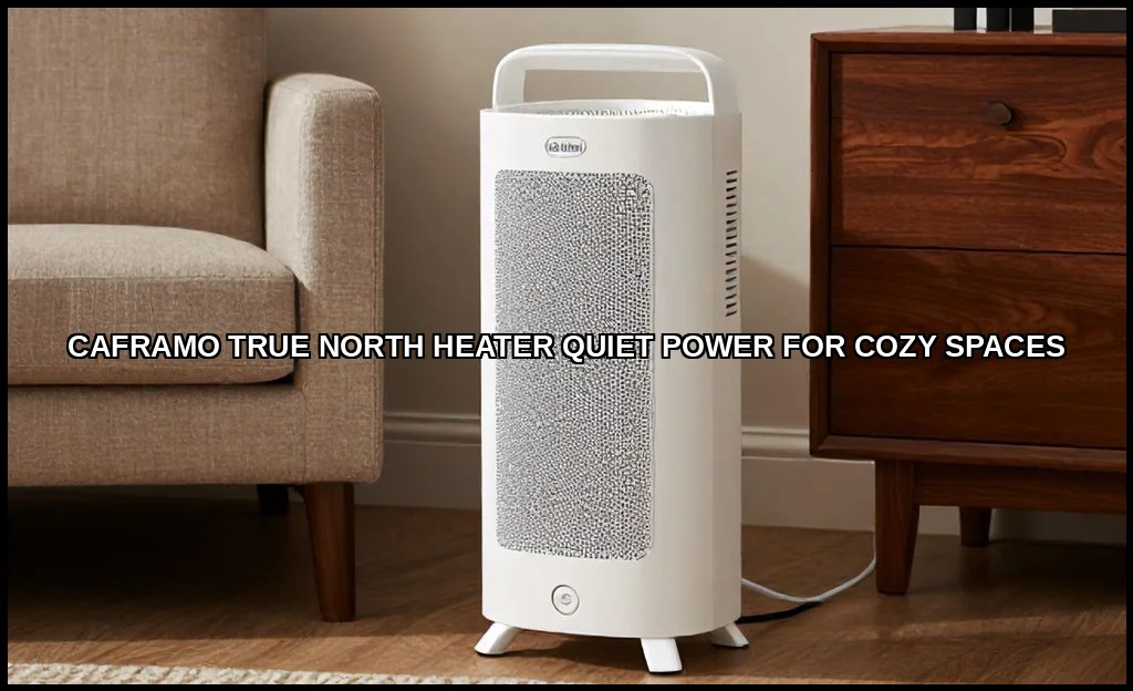 Caframo true north heater quiet power for cozy spa