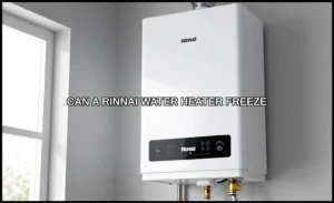 Can a rinnai water heater freeze