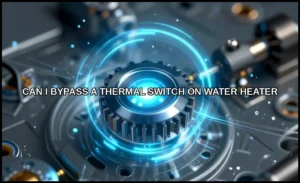 Can i bypass a thermal switch on water heater