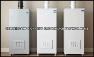 Choosing the right size gas furnace for your home