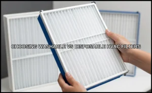 Choosing washable vs disposable hvac filters