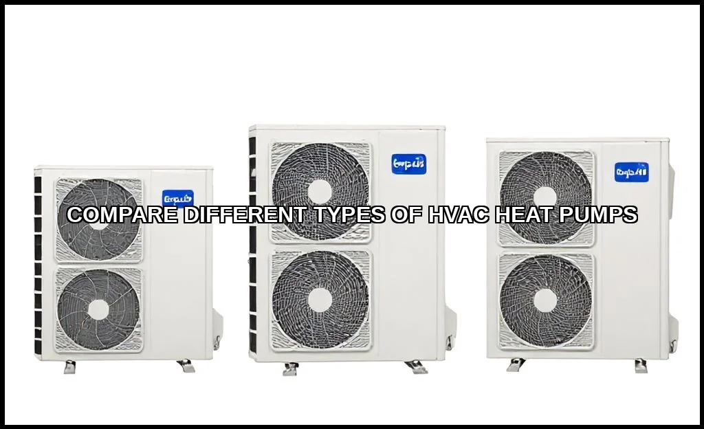 Compare different types of hvac heat pumps