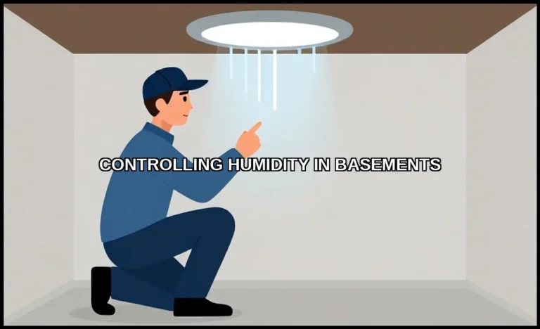Controlling humidity in basements