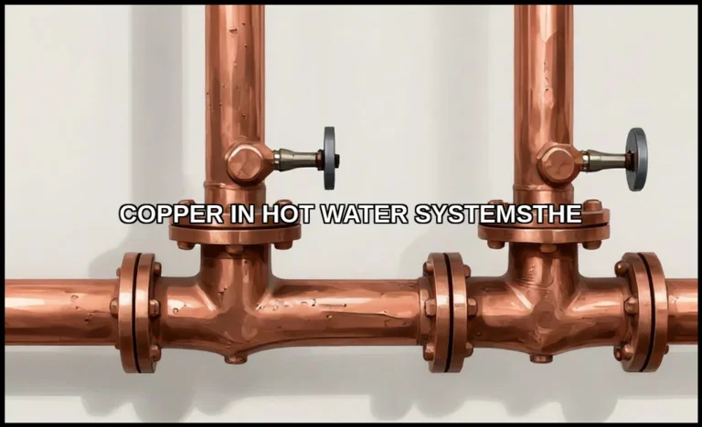 Copper in hot water systemsthe