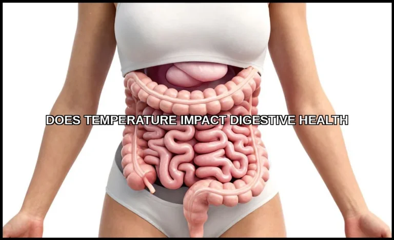 Does temperature impact digestive health