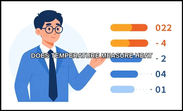 Does temperature measure heat