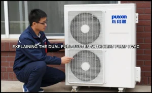 Explaining the dual fuel system with heat pump hva