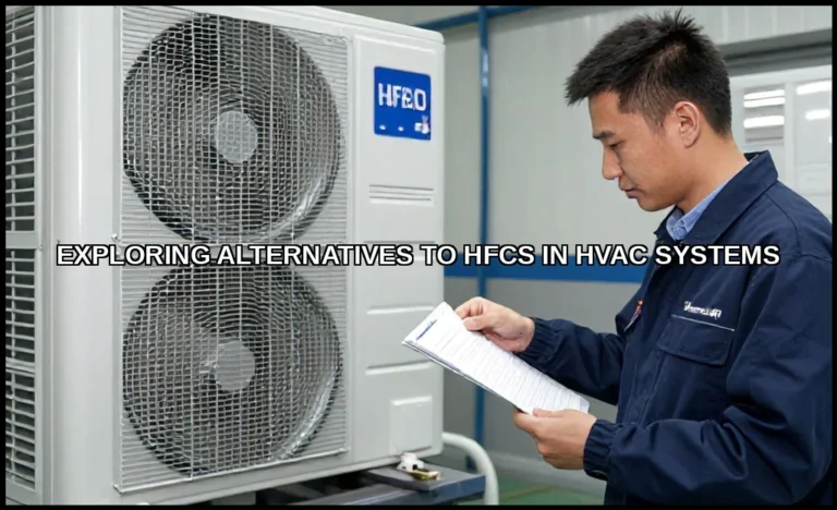 Exploring alternatives to hfcs in hvac systems