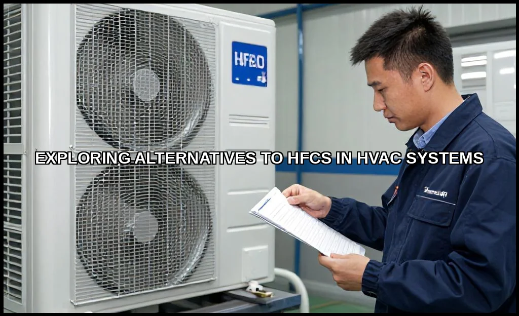 Exploring alternatives to hfcs in hvac systems