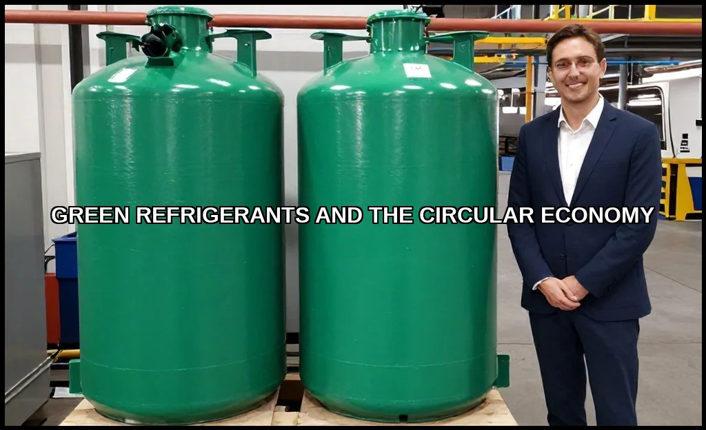 Green refrigerants and the circular economy