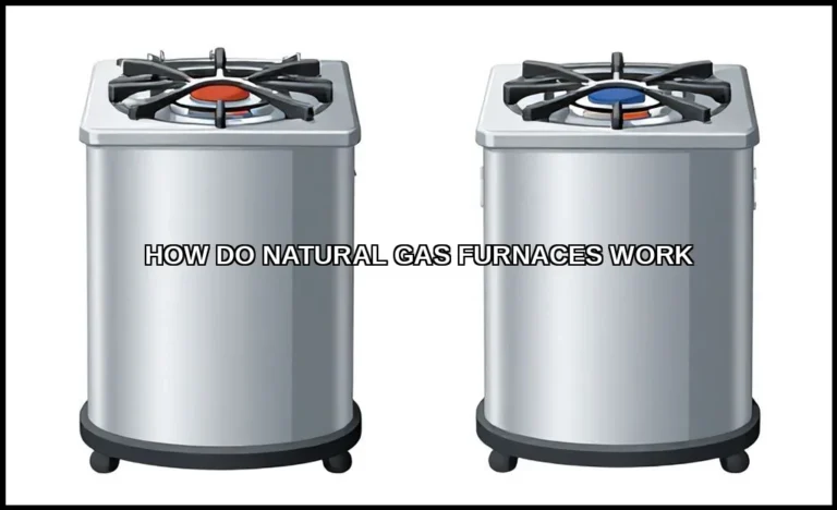 Natural gas furnaces work