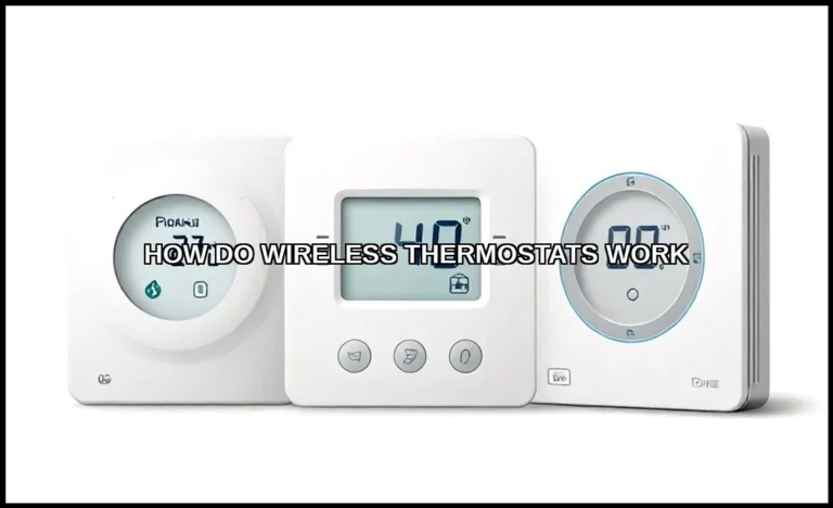 Wireless thermostats work