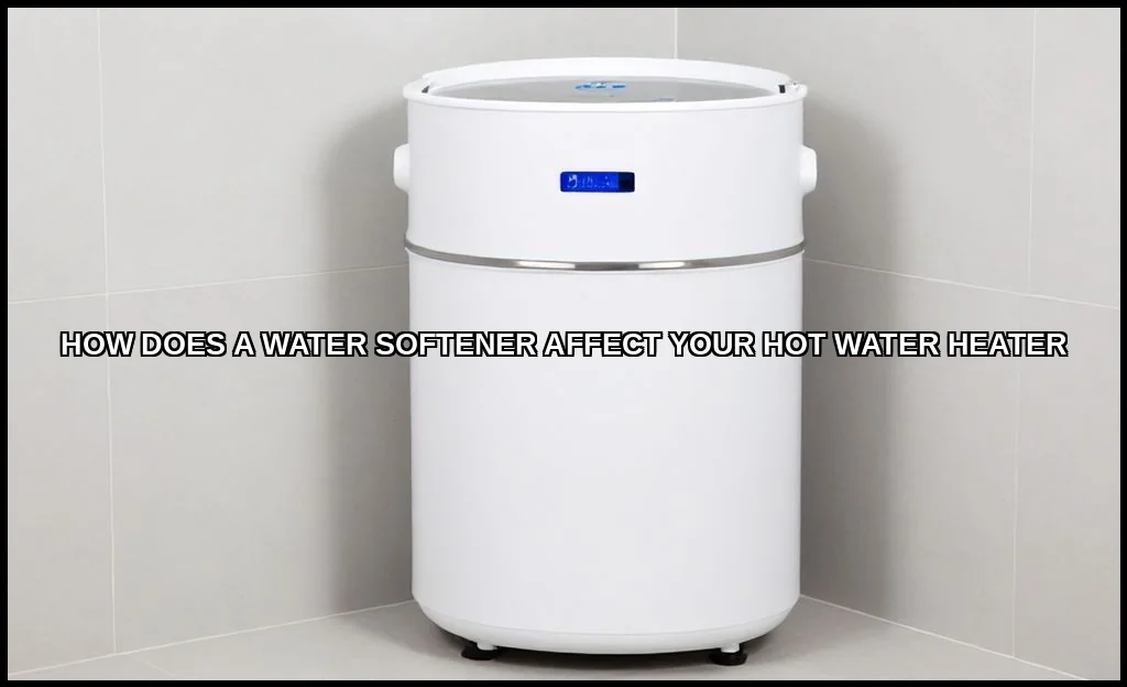 How does a water softener affect your hot water he