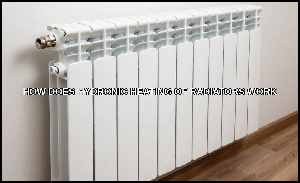 How does hydronic heating of radiators work