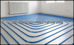 How does radiant floor heating work