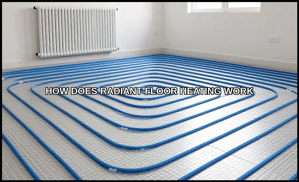 How does radiant floor heating work