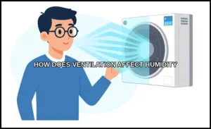 How does ventilation affect humidity