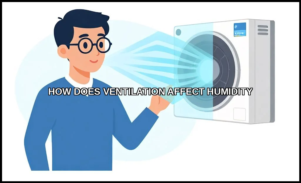 How does ventilation affect humidity