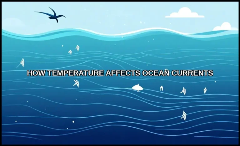 How temperature affects ocean currents