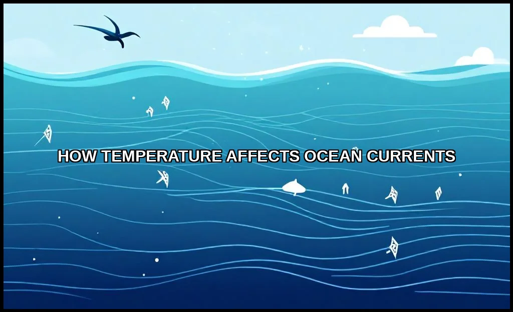 How temperature affects ocean currents