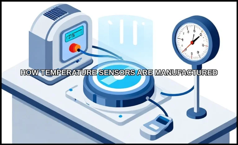 How temperature sensors are manufactured