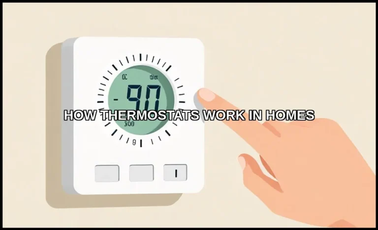 How thermostats work in homes