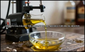 Calculate the amount of oil needed for an oil heat