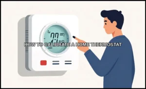 Calibrate a home thermostat