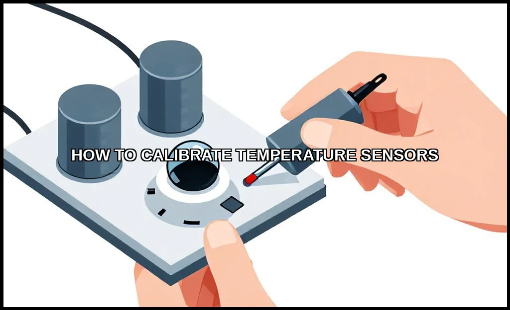 Calibrate temperature sensors