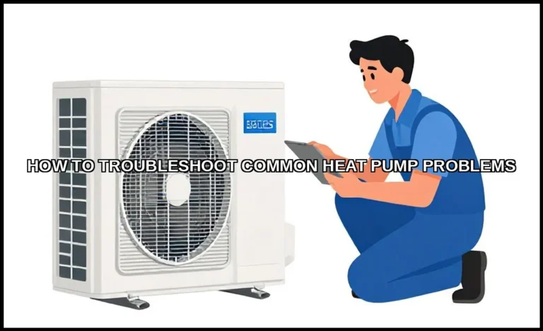 Troubleshoot common heat pump problems