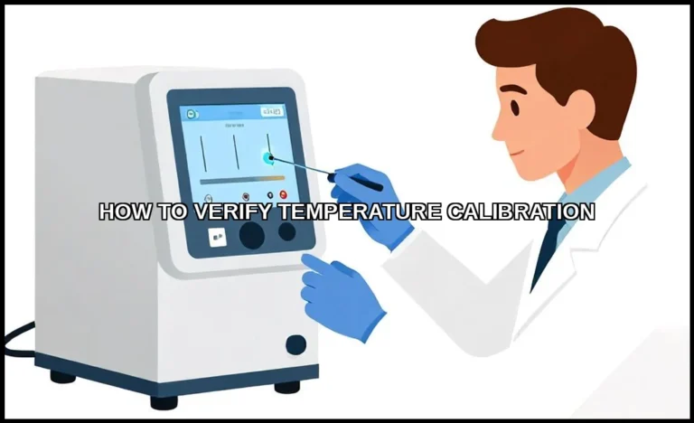 Verify temperature calibration