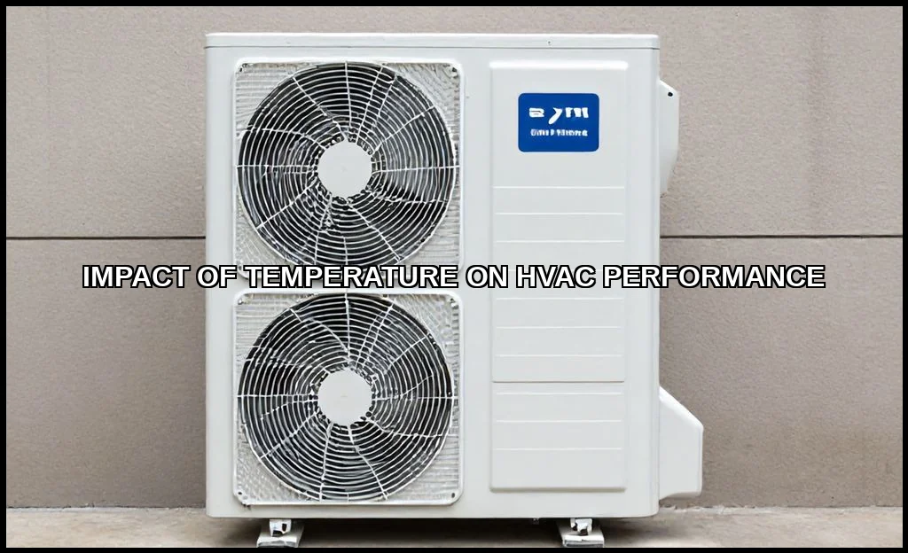 Impact of temperature on hvac performance