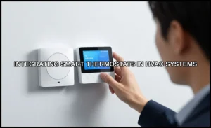 Integrating smart thermostats in hvac systems