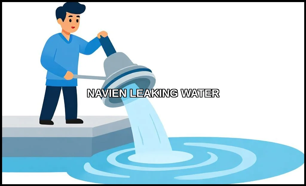 Navien leaking water