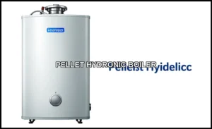 Pellet hydronic boiler
