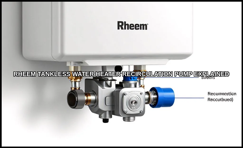 Rheem tankless water heater recirculation pump exp
