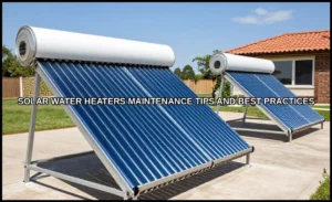 Solar water heaters maintenance tips and best prac