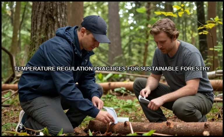 Temperature regulation practices for sustainable f