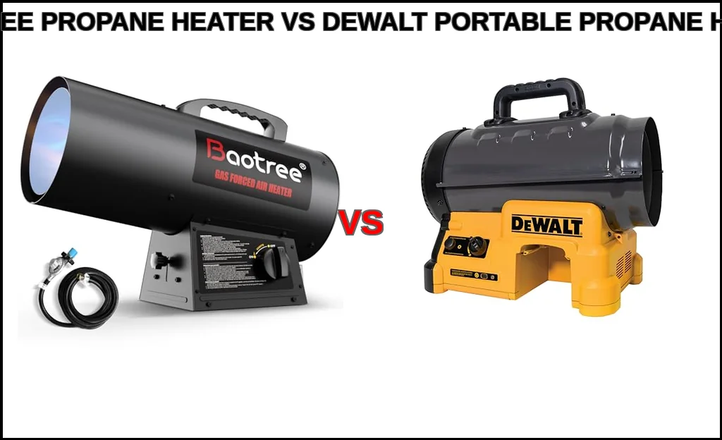 Baotree propane heater vs dewalt portable propane heater com