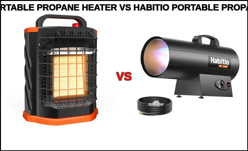 Fitfirst portable propane heater vs habitio portable propane