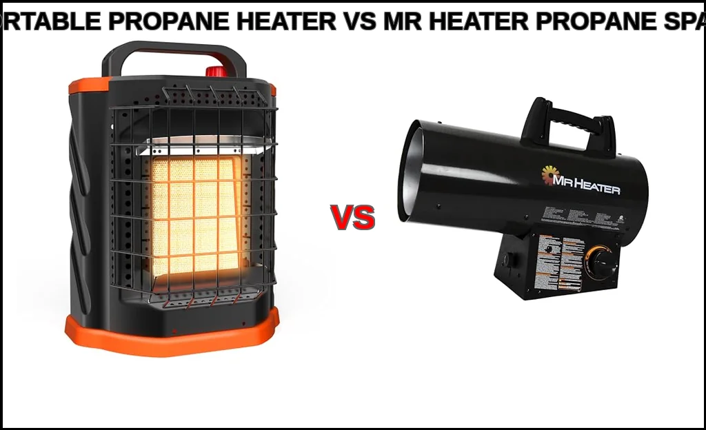 Fitfirst portable propane heater vs mr. heater propane space
