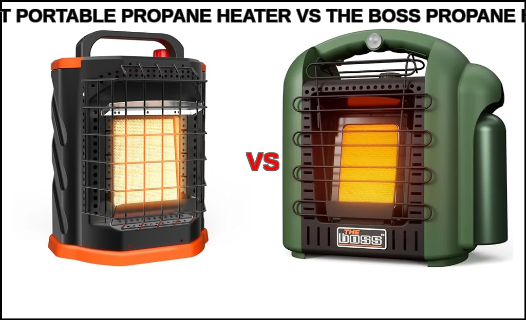 Fitfirst portable propane heater vs the boss propane heater 