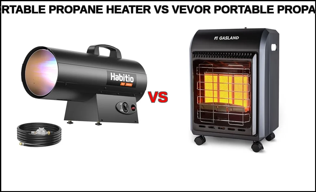 Habitio portable propane heater vs vevor portable propane he
