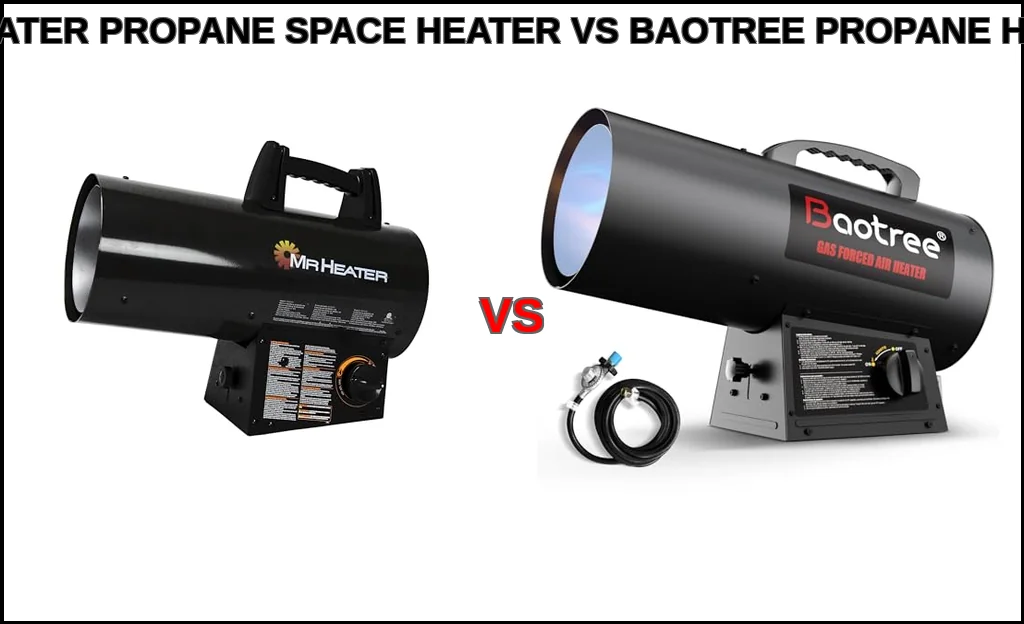Mr. heater propane space heater vs baotree propane heater co