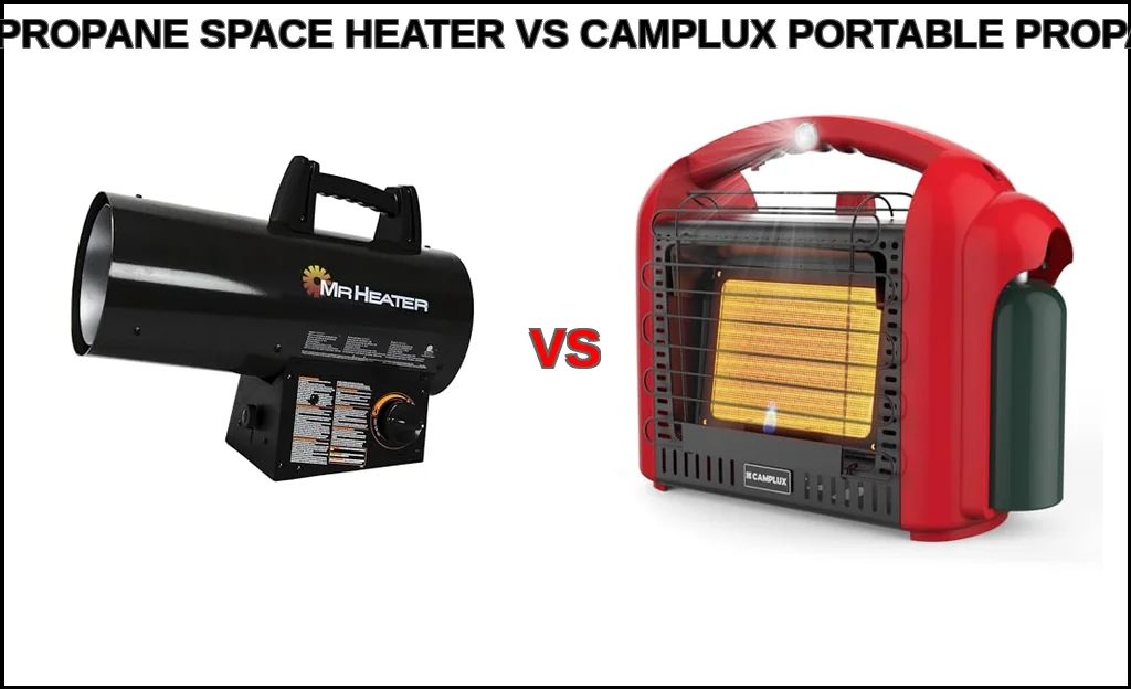 Mr. heater propane space heater vs camplux portable propane 