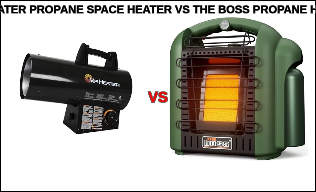 Mr. heater propane space heater vs the boss propane heater c