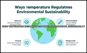 Ways temperature regulation supports environmental