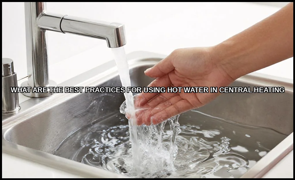 The best practices for using hot water in central 