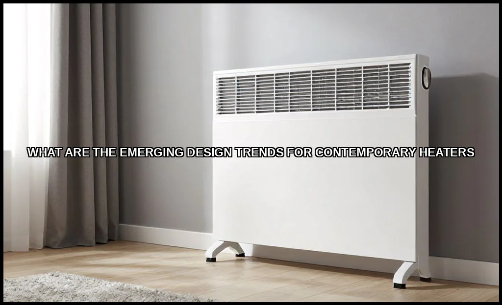 The emerging design trends for contemporary heater