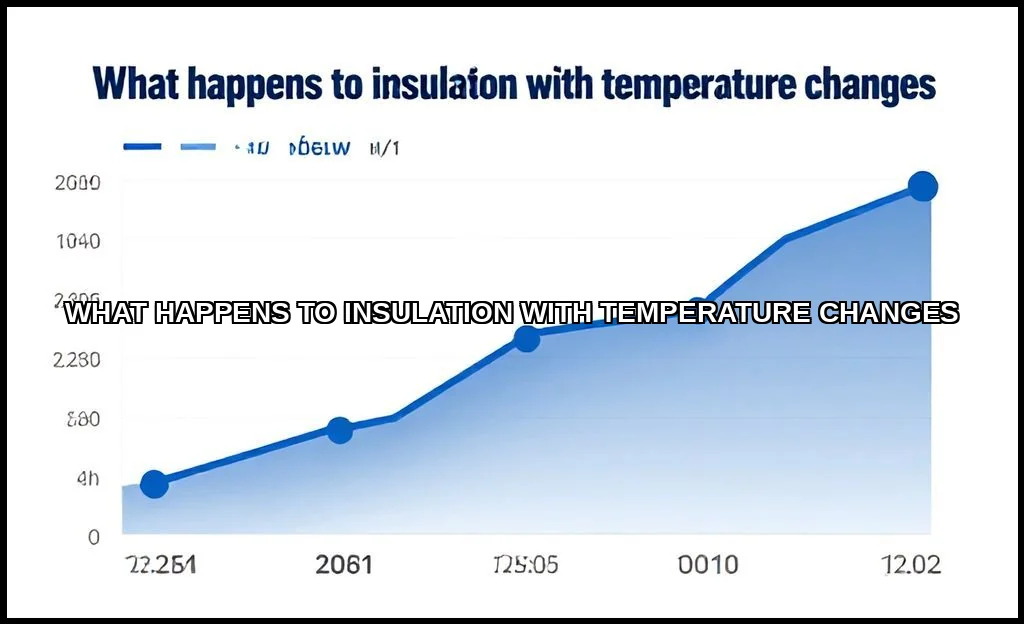 What happens to insulation with temperature change